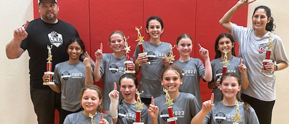 Congrats Team Sklar-5/6 Girls Gold 1st place Volleyball!