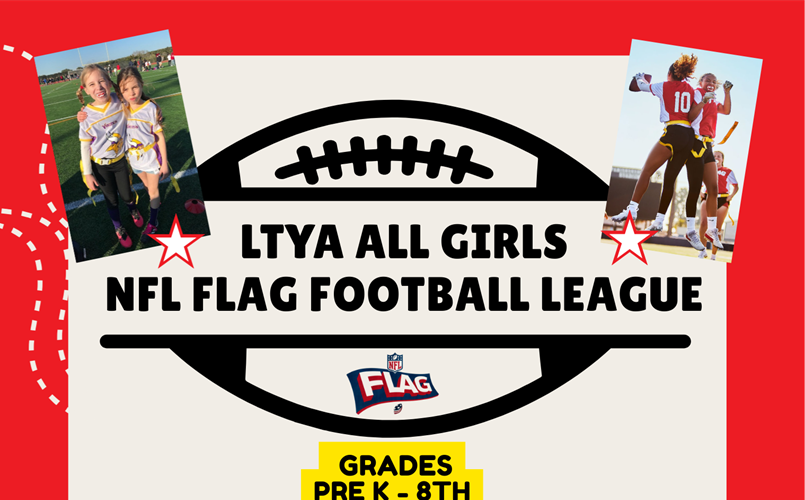 SPring nfl flag Football Girls league-closing soon!